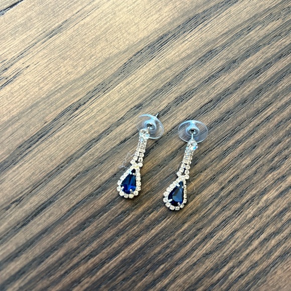 Sapphire Earrings - Picture 1 of 2